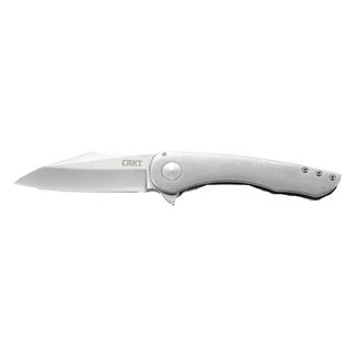 Columbia River Knife & Tool Jettison Folding Knife Plain Edge Gray