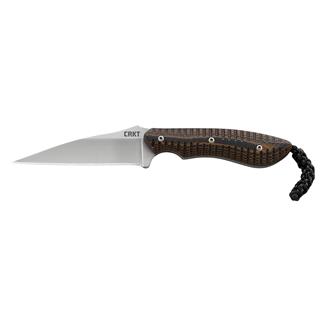Columbia River Knife & Tool S.P.E.W. Fixed Knife Plain Edge Brown