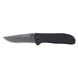 Columbia River Knife & Tool Drifter Folding Knife Plain Edge Black
