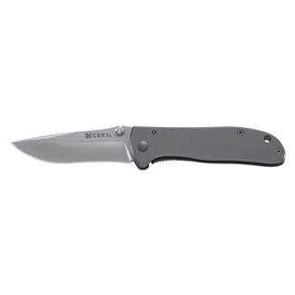 Columbia River Knife & Tool Drifter Stainless Folding Knife Gray Plain Edge