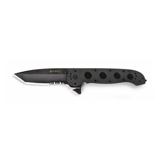 Columbia River Knife & Tool M16-14ZLEK Tanto Folding Knife Black Serrated
