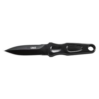 Columbia River Knife & Tool Sting Fixed Knife Black Dual Plain Edge