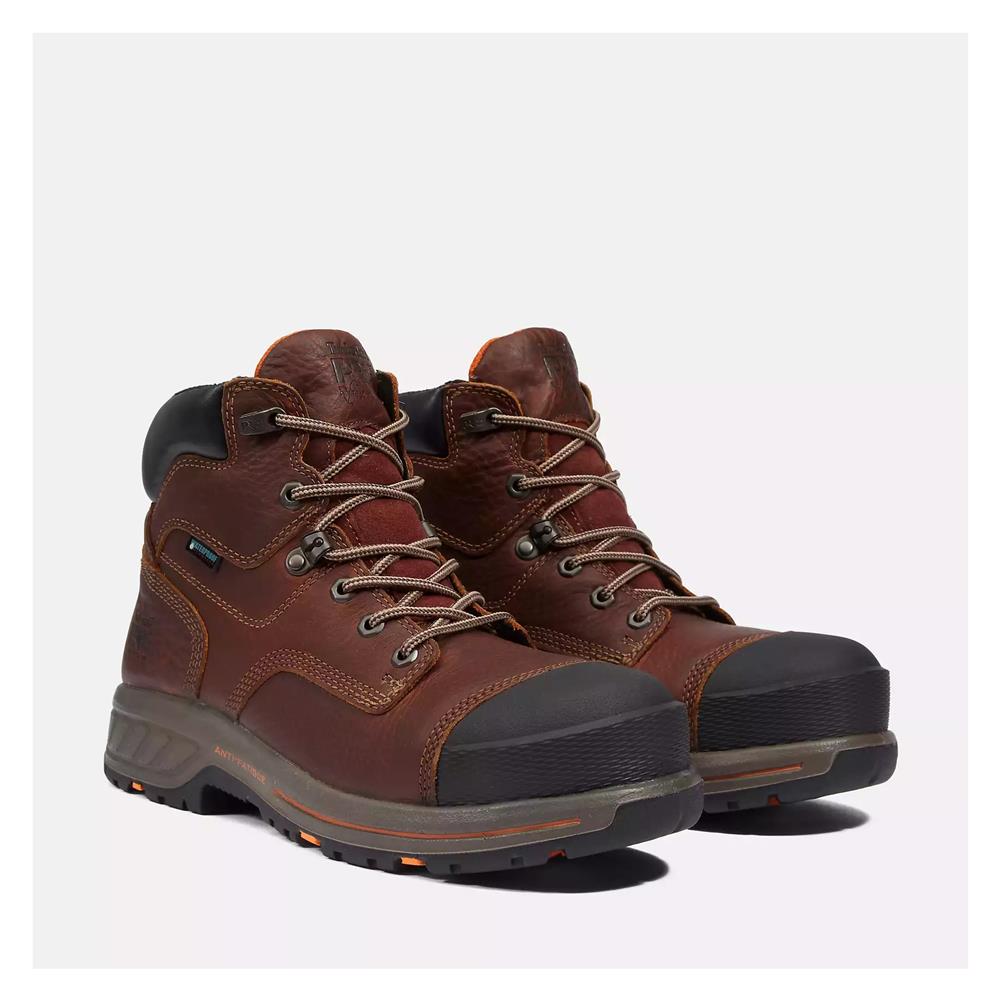 Anti Fatigue Toe Waterproof Boots Timberland Pro Helix Soft Toe