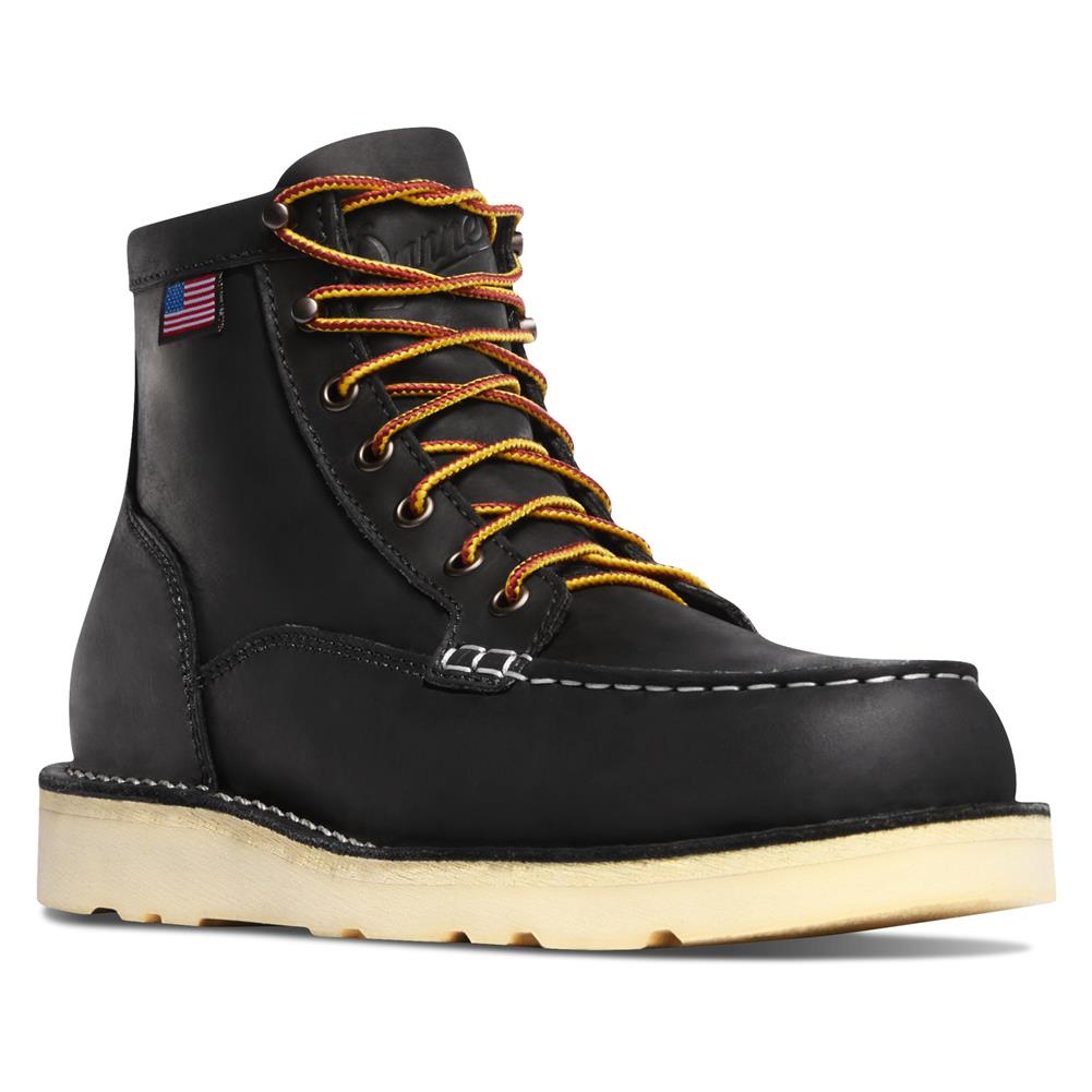 danner moc toe tobacco Men's Bull Run Boot in Danner grain leather upper Danner Bull Brown Moc Toe