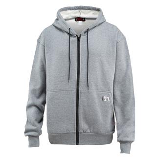 Men's Wolverine FR Fleece Zip Front Hoodie Ash