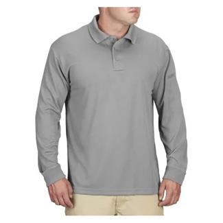 Men's Propper Long Sleeve Uniform Polo Gray