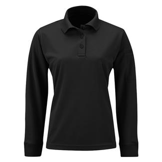 Women's Propper Long Sleeve Uniform Polo Black