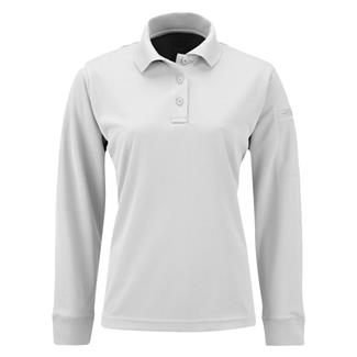 Women's Propper Long Sleeve Uniform Polo White