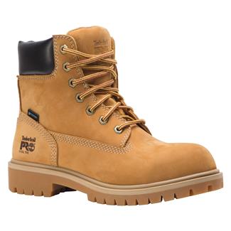 Women's Timberland PRO 6" Direct Attach 200G Steel Toe Waterproof Boots Wheat