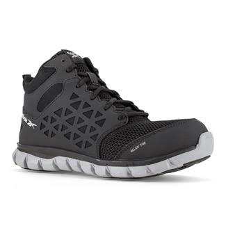 Men's Reebok Sublite Cushion Work Mid Alloy Toe SD Boots Black