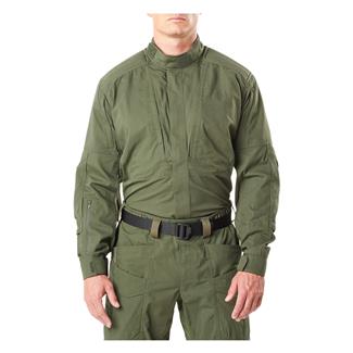 Men's 5.11 XPRT Tactical Long Sleeve Shirt TDU Green