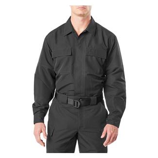 Men's 5.11 Fast-Tac TDU Long Sleeve Shirt Black