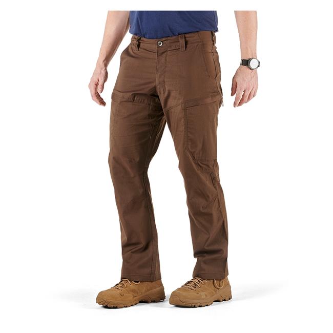 5.11 Apex Flex lightweight stretch work pants in a trim carpenter fit