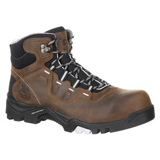 Men's Georgia 5" Amplitude Waterproof Composite Toe Boots Brown