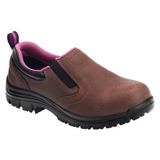 Women's Avenger 7165 Slip-On Composite Toe Waterproof Brown