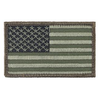 TG American Flag Patch Forest