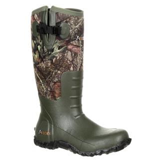 Men's Rocky 16" Core Rubber Waterproof Boots Mossy Oak