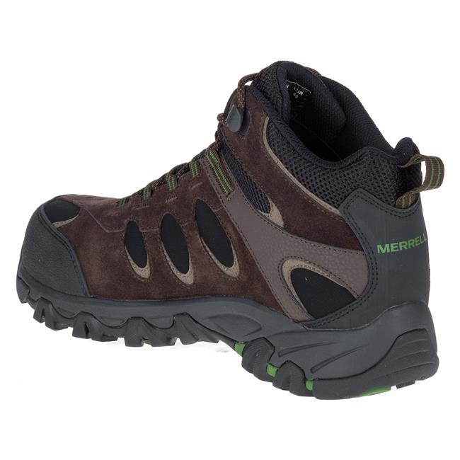 Men's Merrell Work Ridgepass Bolt Mid Composite Toe Waterproof Boots | Work Boots Superstore