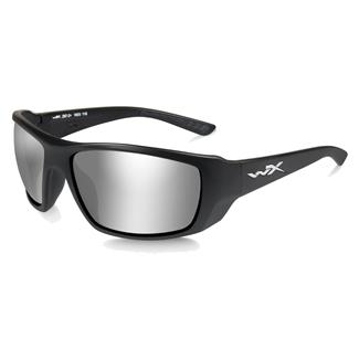 Wiley X Kobe Matte Black (frame) - Gray Silver Flash (lens)