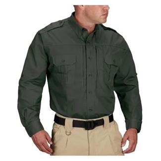 Men's Propper Lightweight Long Sleeve Tactical Dress Shirts Spruce