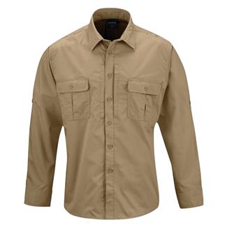 Men's Propper Long Sleeve Kinetic Shirt Khaki