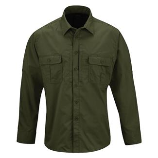 Men's Propper Long Sleeve Kinetic Shirt Olive Green