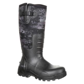 Men's Rocky 16" Sport Pro Rubber Boots Venator Black Camo