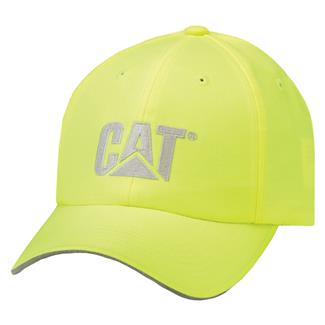 Men's CAT Hi-Vis Trademark Hat Hi-Vis Yellow