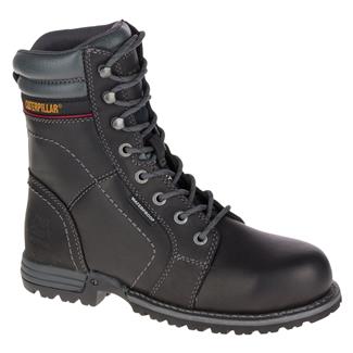 Women's CAT Echo Steel Toe Waterproof Boots Black