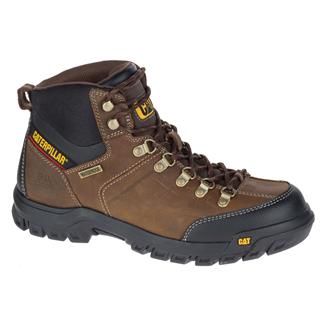 Men's CAT Threshold Waterproof Boots Real Brown