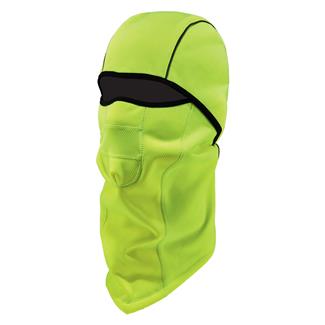 Ergodyne Windproof Hinged Balaclava Hi-Vis Lime