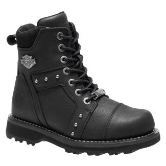 Women's Harley Davidson Oakleigh Side-Zip Boots OAKLEIGH / BLACK