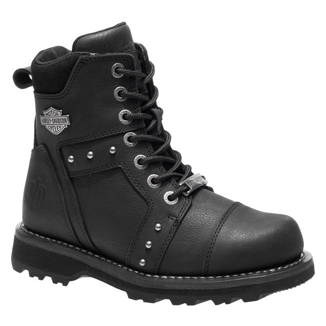 Womens harley davidson steel toe boots discount