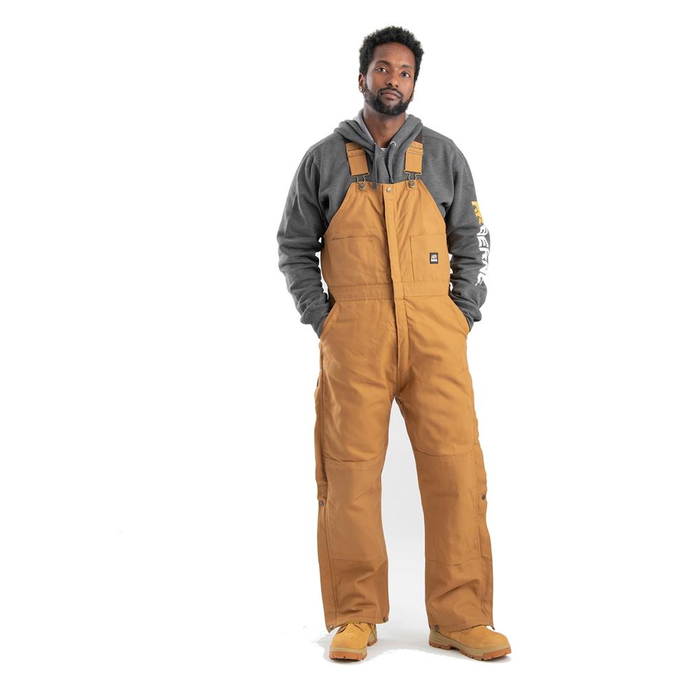 Men's Berne Workwear Deluxe Insulated Bib Overalls | Work Boots Superstore  