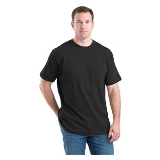 Men's Berne Workwear Heavyweight Pocket T-Shirt Black