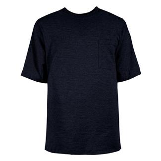 Men's Berne Workwear Heavyweight Pocket T-Shirt Navy
