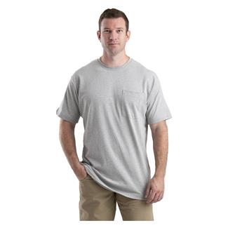 Men's Berne Workwear Heavyweight Pocket T-Shirt Gray