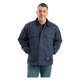 Men's Berne Workwear Twill Original Chore Coat Navy