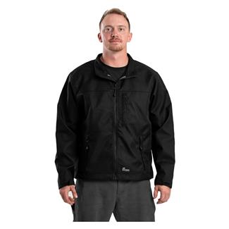 Men's Berne Workwear Eiger Softshell Jacket Black