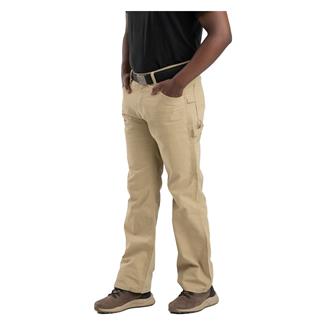 Men's Berne Workwear Washed Duck Carpenter Pants Timber Khaki