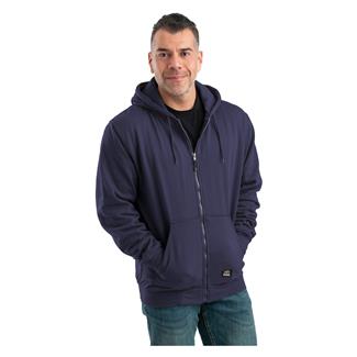 Men's Berne Workwear Original Sweatshirt Hoodie Navy