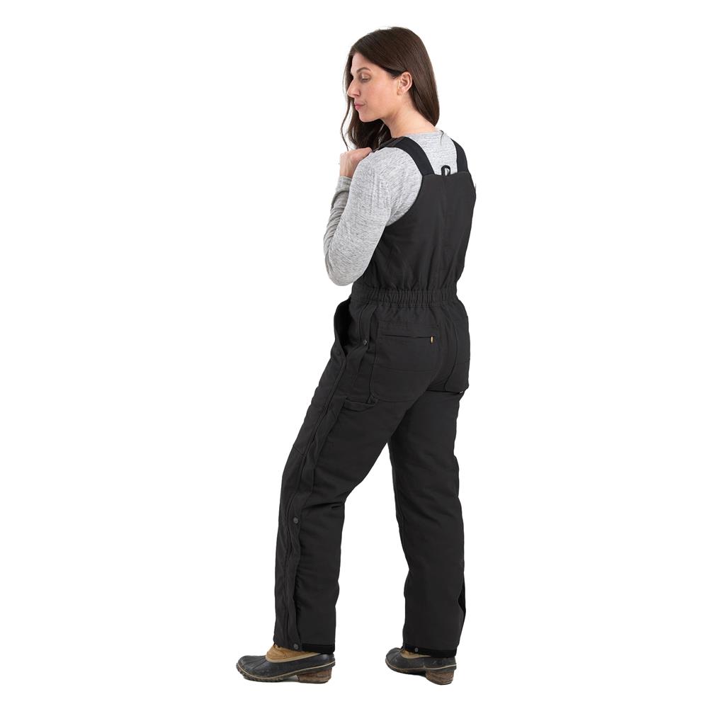 Women's Berne Workwear Washed Insulated Bib Overalls | Work Boots ...