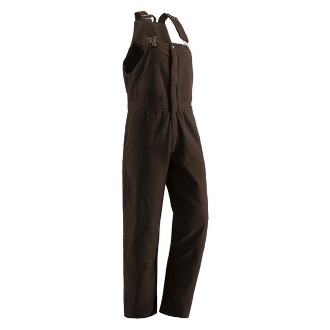 Women's Berne Workwear Washed Insulated Bib Overalls | Work Boots ...