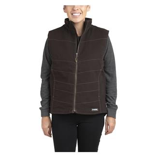 Women's Berne Workwear Modern Vest Dark Brown