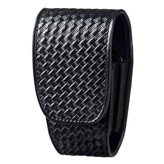 ASP Double Cuff Case Basket Weave Black