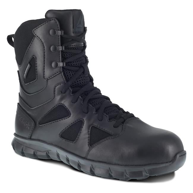 Details about   Reebok mens 8" Sublite Cushion Tactical Composite Toe Side-Zip Waterproof Boots 