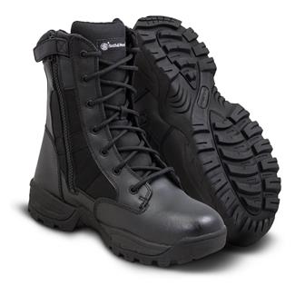 Men's Smith and Wesson 8" Breach 2.0 Side-Zip Waterproof Boots Black