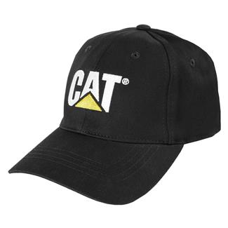 Men's CAT Trademark Stretch Fit Hat Black