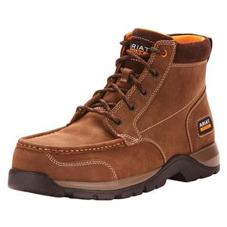 Men's Ariat Edge LTE Chukka Composite Toe Boots Dark Brown