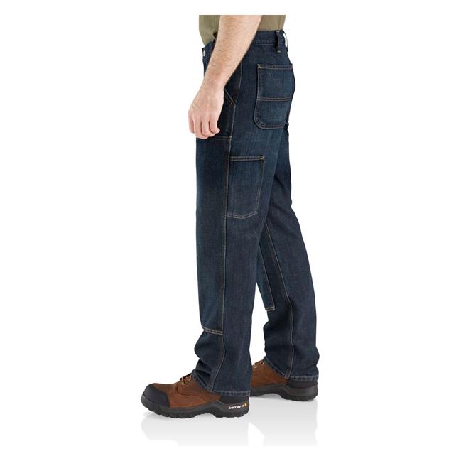Men's Carhartt Relaxed Fit Holter Double Front Dungaree | Work Boots ...